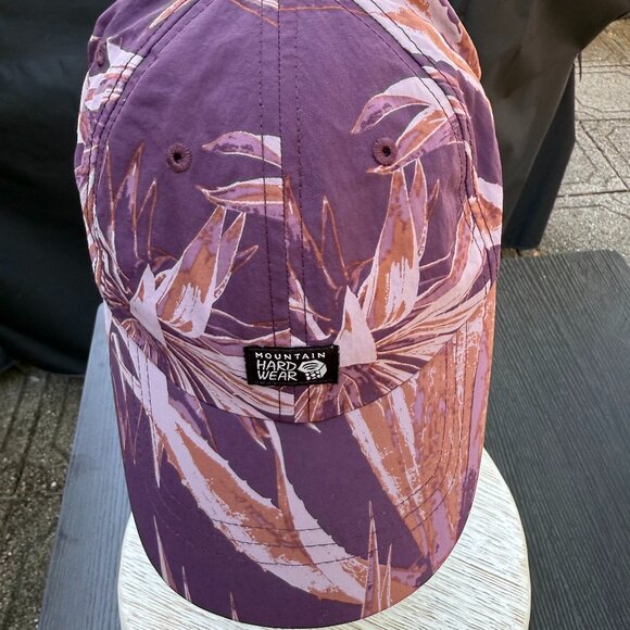 Mountain Hardwear Stryder Trek Sun Hat Unisex Men's Women's One Size Purple Cap - Picture 4 of 13
